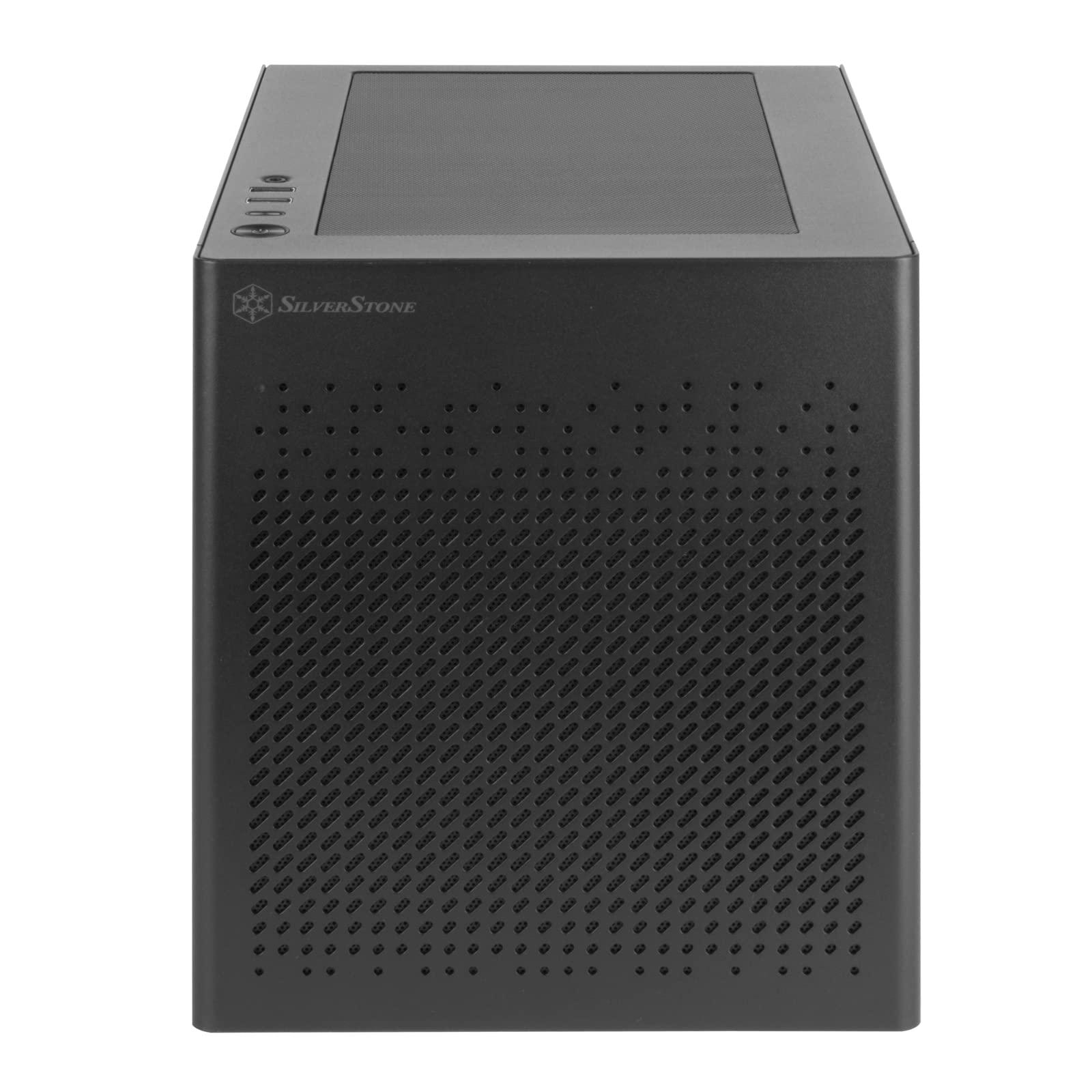 SilverStone Technology SilverStone Technology SUGO 16 Black Mini-ITX Small Form Factor case with All Steel Construction, SST-SG16B