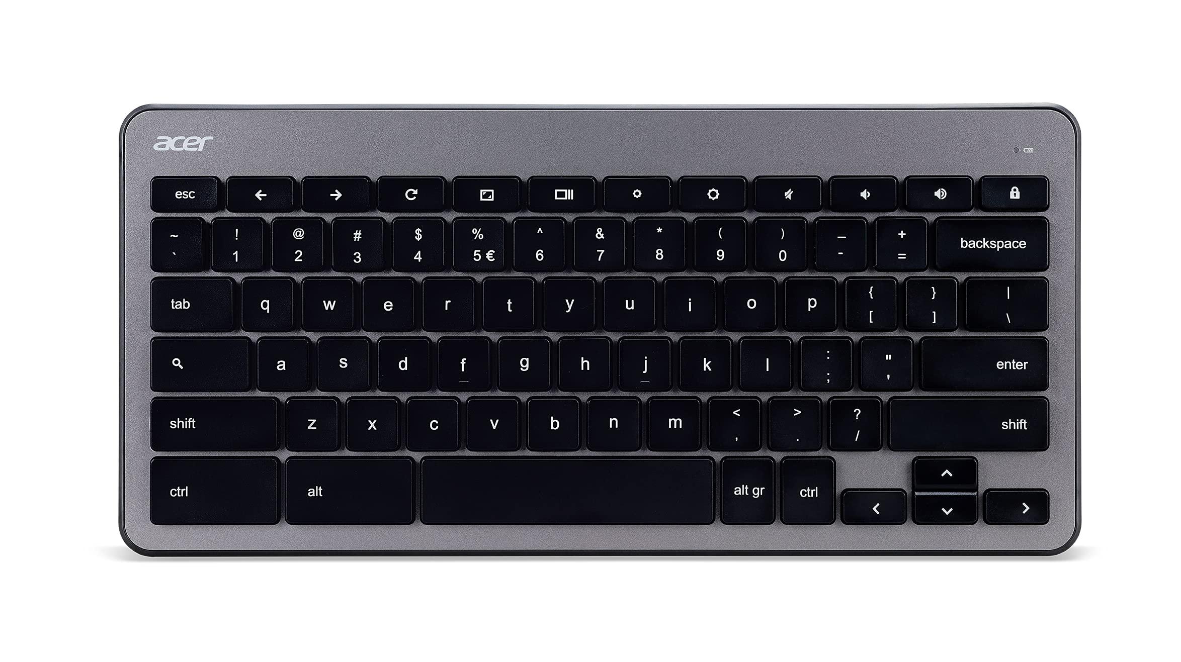 acer Acer Wireless Keyboard & Mouse Bundle: Includes RF Wireless Optical Mouse, RF Wireless Keyboard and USB Receiver, (Pack of 1)