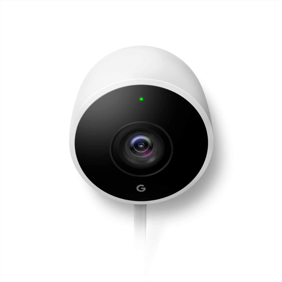 Google Google Nest Cam Outdoor - 1st Generation - Weatherproof Camera - Surveillance Camera with Night Vision - Control with Your Phone