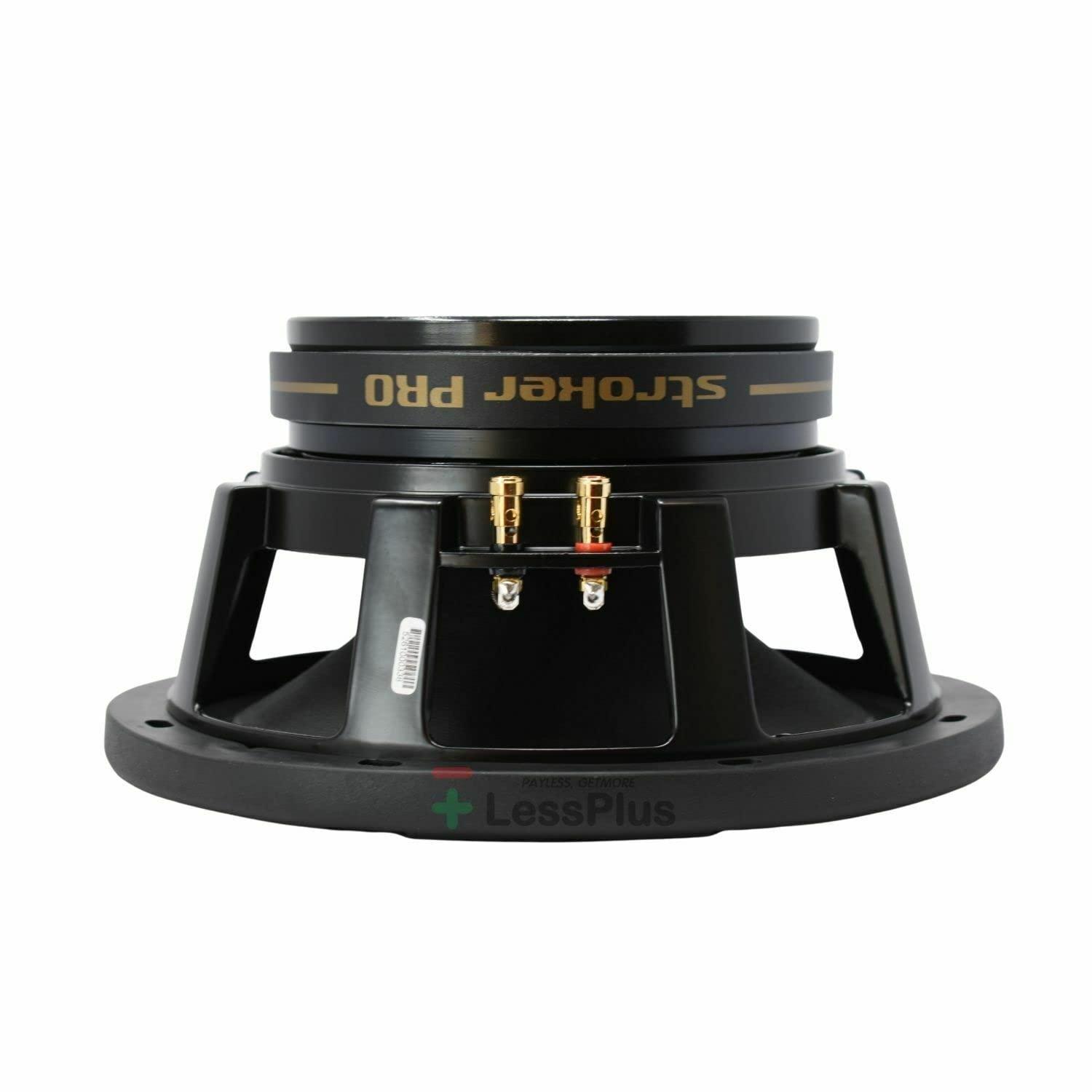 Cerwin Vega Mobile CV Cerwin Vega CVMPCL10 10 inch 500 Watts Full Range Midrange Gold Speakers Stroker Pro Series