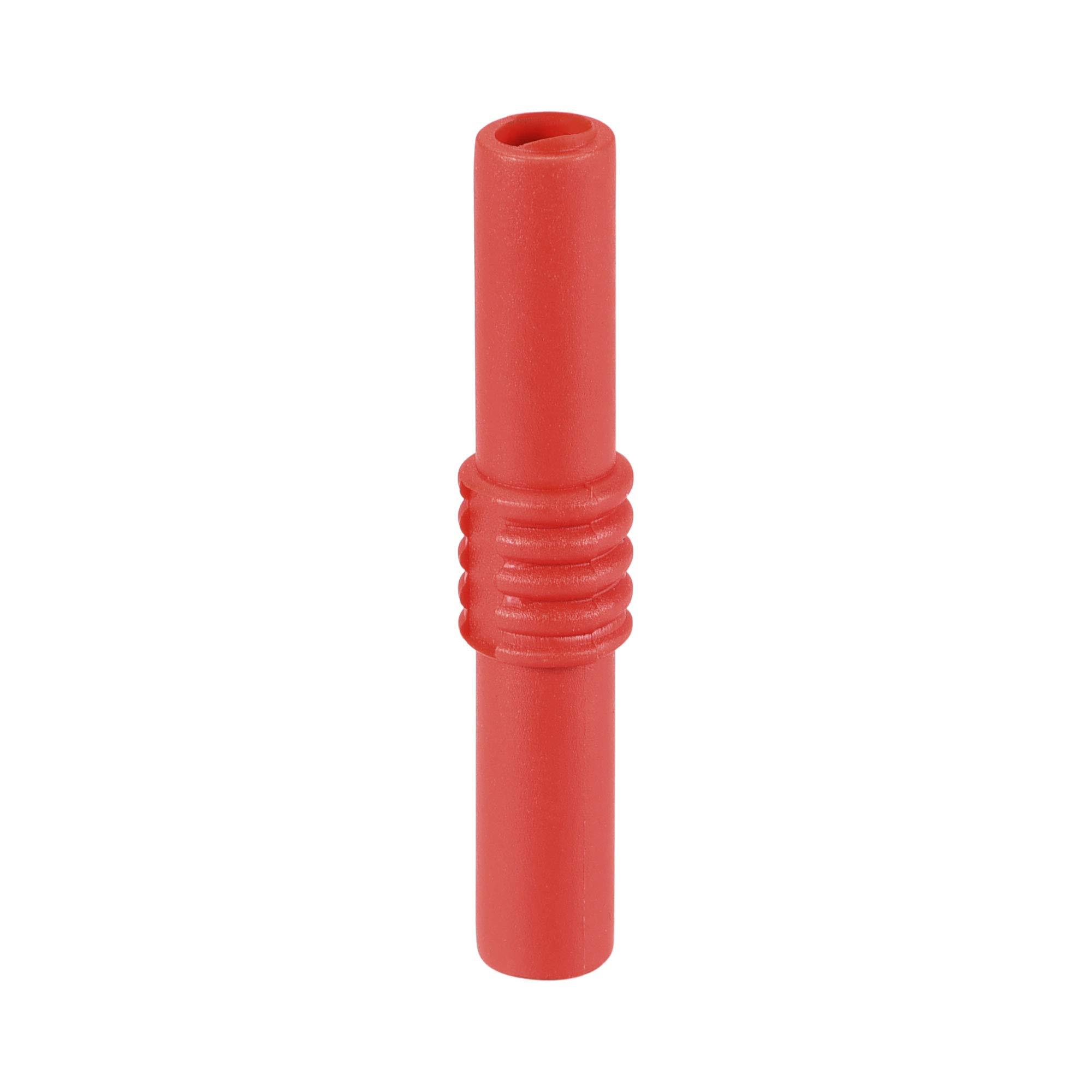uxcell uxcell 4mm Banana Speaker Plug Female to Female Converter Jack Socket Connector 10A 10pcs Red Black