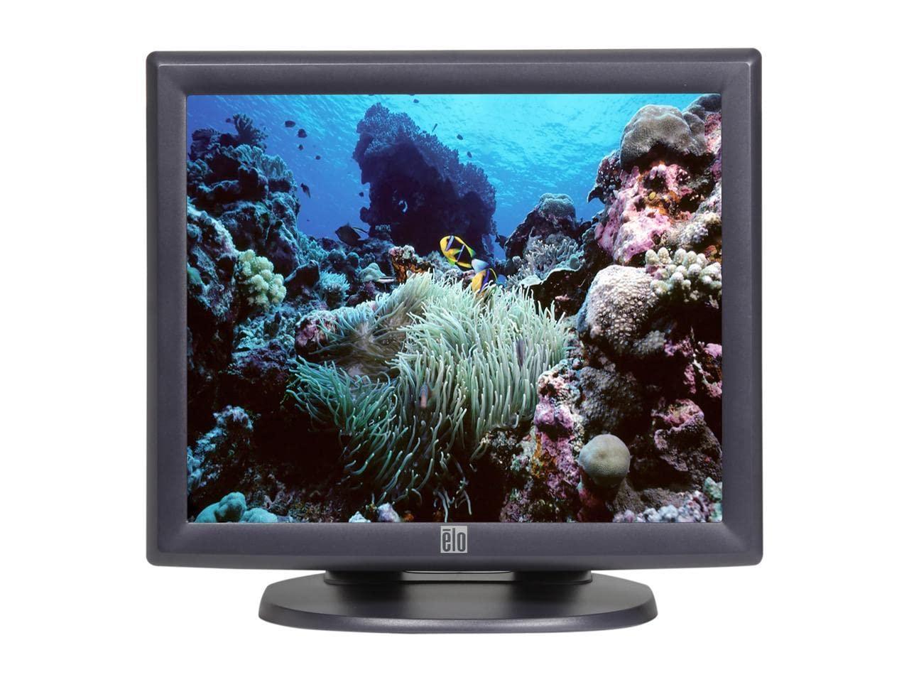 Elo Elo 1715L - 17\" IntelliTouch Touchscreen Monitor, 1280 x 1024, Black