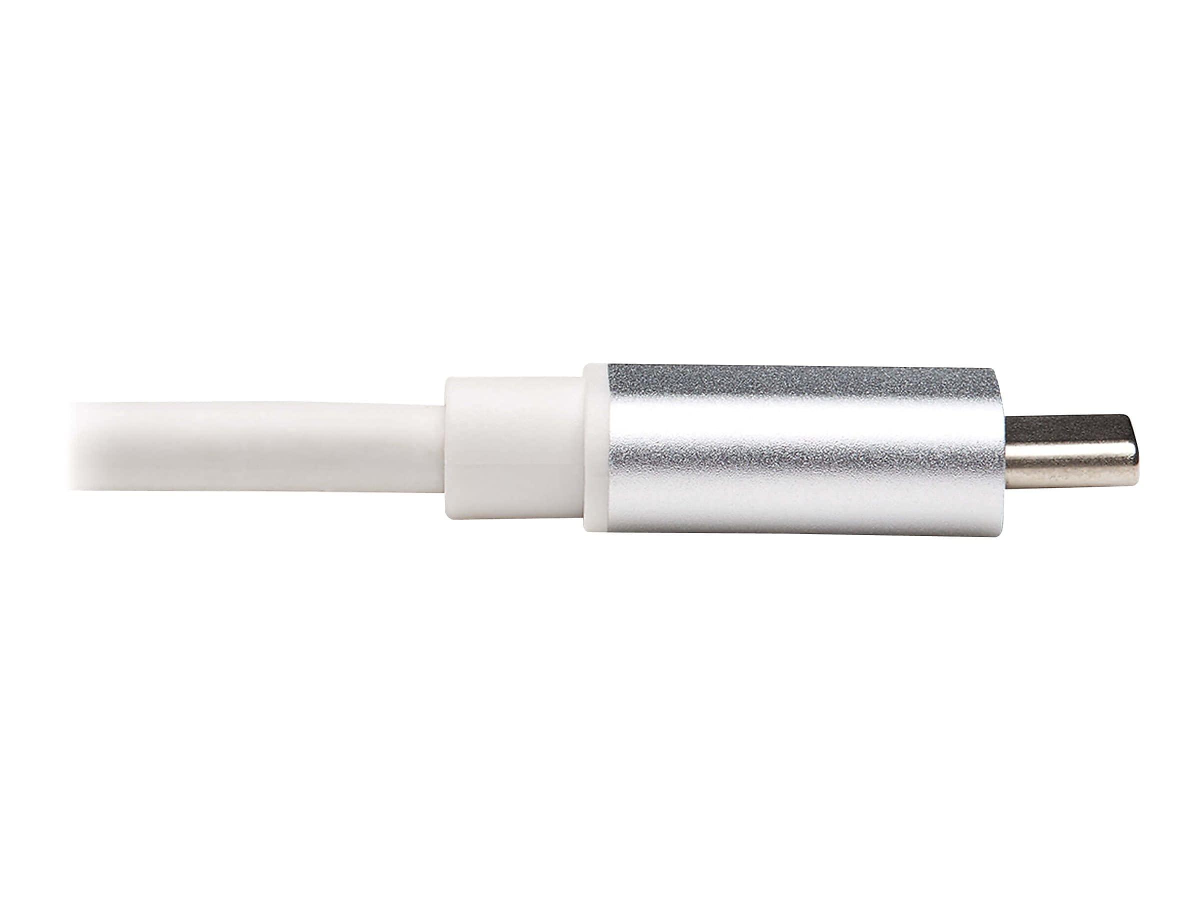 Eaton Tripp Lite USB C to 3.5mm Stero Audio Adapter for Microphone Headphones, Silver (U437-002)