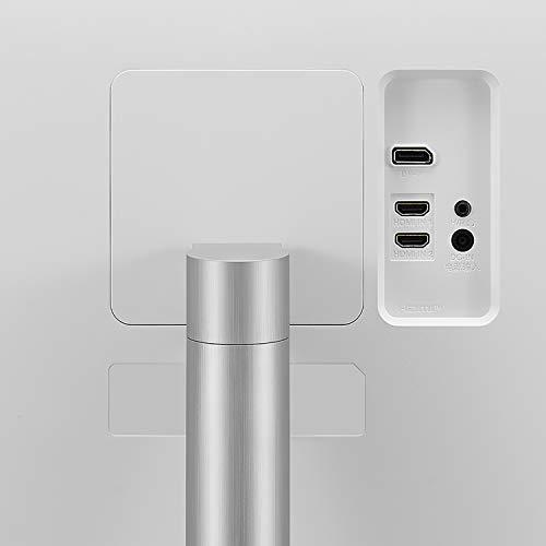 LG LG 32UN500-W Monitor 32\" UltraFine (3840 x 2160) Display, AMD FreeSync, DCI-P3 90% Color Gamut, HDR10, Built-in Speakers, 3-Side Virtually Borderless Design - Silver/White