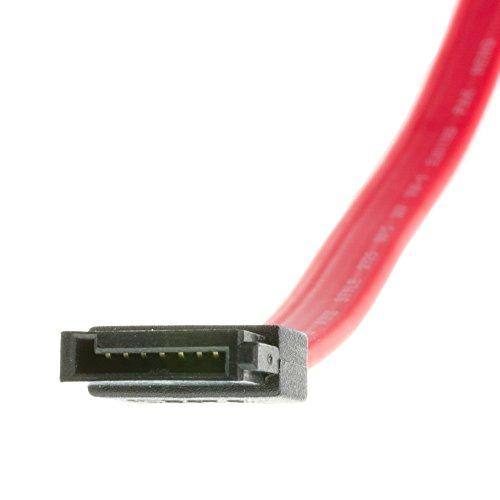 CableWholesale CableWholesale 3.3 Feet Serial(ATA) Cable, SATA Internal Female Plug Connector (Female/Female), 26 AWG, Red, SATA Cable Female to Female, SATA Serial ATA Data Cable