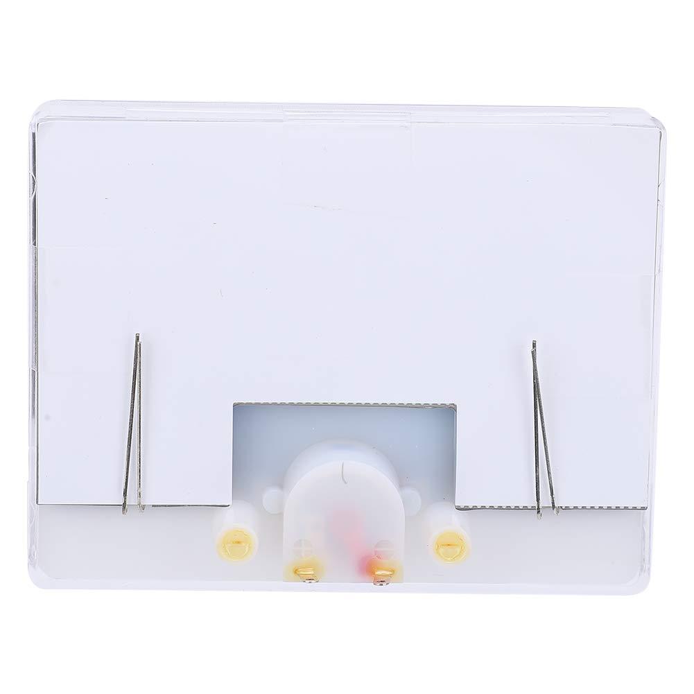 Shanrya VU Audio Meter, Stable Performance Mini VU Meter Audio Power Amplifiers Long Service Life with Blue Words Backlight for DIY Home Audio, Car Audio Transform