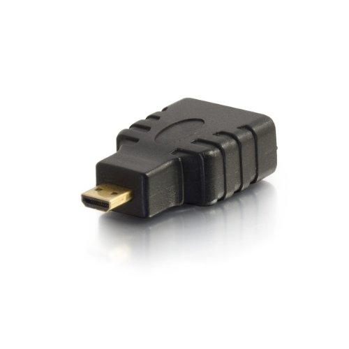 C2G C2G Micro HDMI to HDMI, HDMI Adapter, Black, Cables to Go 18407