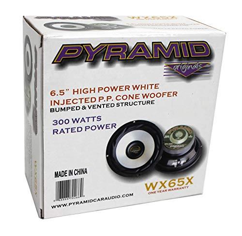 Pyramid Pyramid WX65X 6.5" 300 Watt Car Audio Subwoofer Sub Power Woofer Set (8 Pack)