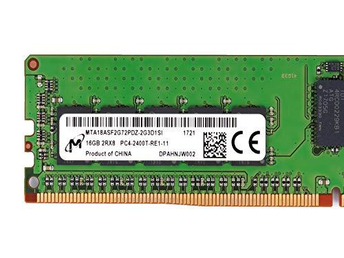 Micron MICRON 16GB PC4-2400T-R DDR4 Registered ECC 2RX8 Memory MTA18ASF2G72PDZ-2G3D1SI
