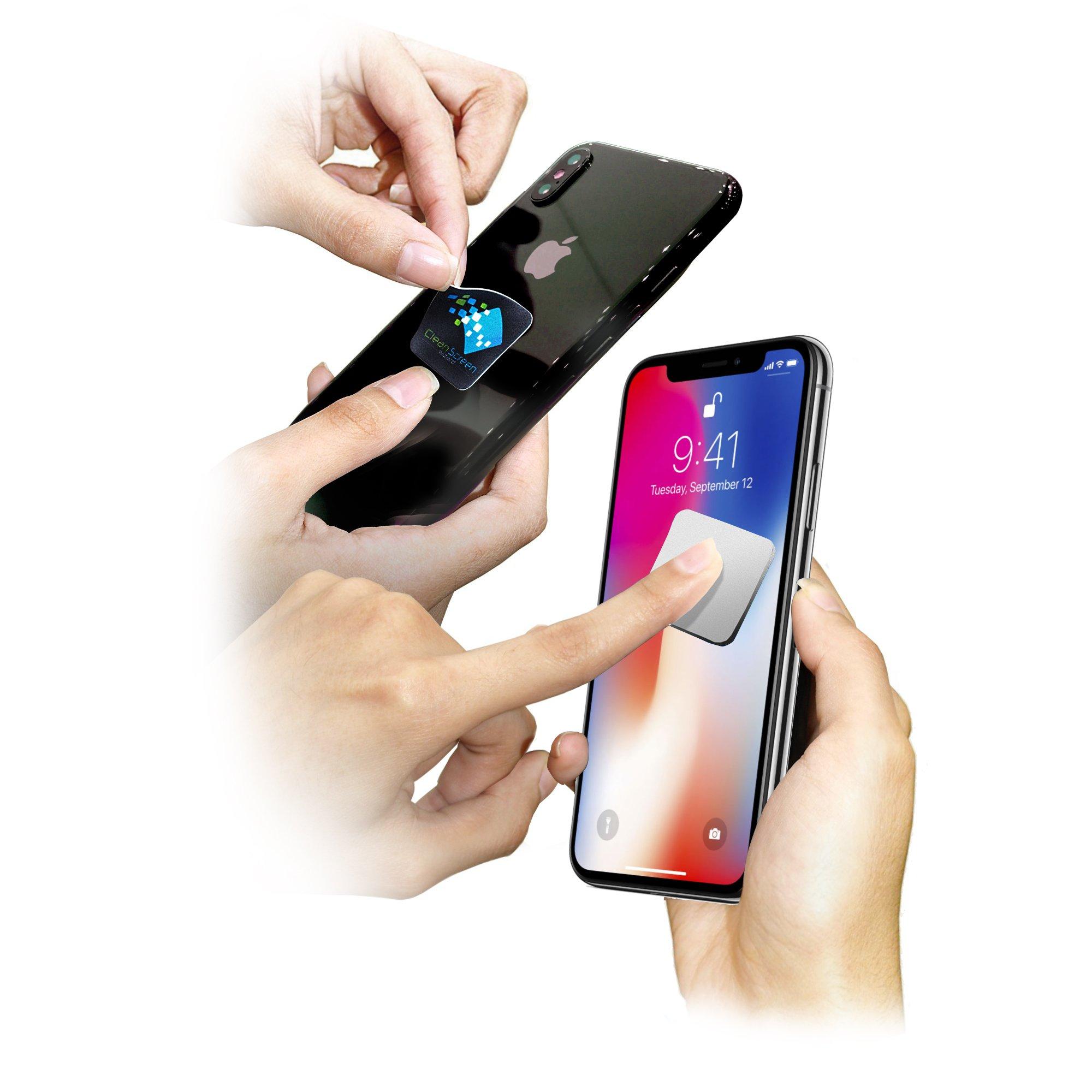 CLEAN SCREEN WIZARD Clean Screen Wizard Sticky Pad Cloth Cleaner for Your Lenses and Screens