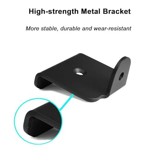 EUGOOCX EUGOOCX Metal Wall Mount Bracket for Samsung HW-Q990C/HW-Q990B/HW-Q990D/HW-Q930 Surround Rear Speakers, Home Theater Surround Sound System Wallmount Accessories (1pc Black)