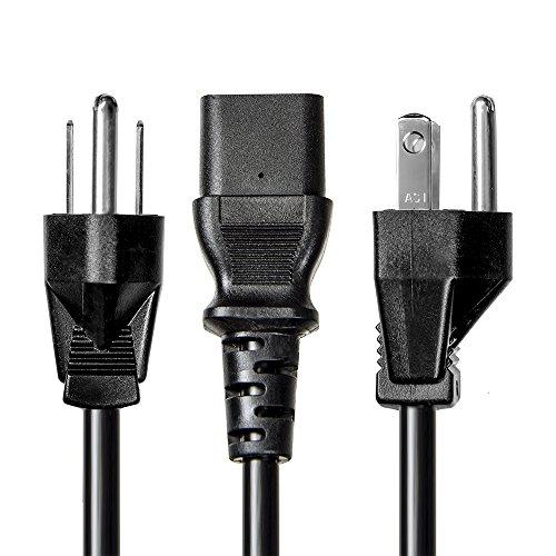 Rocstor Rocstor Premium 5' Standard Computer Power Cord (Y10C112-B1)
