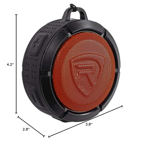 Rockville Rockville RPB1 10 Watt Waterproof Portable Handheld Bluetooth Speaker+NFC Loud!, Black