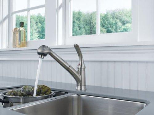 DELTA FAUCET DELTA FAUCET B4310LF-SS, 8.75 x 10.75 x 8.75 inches, Stainless