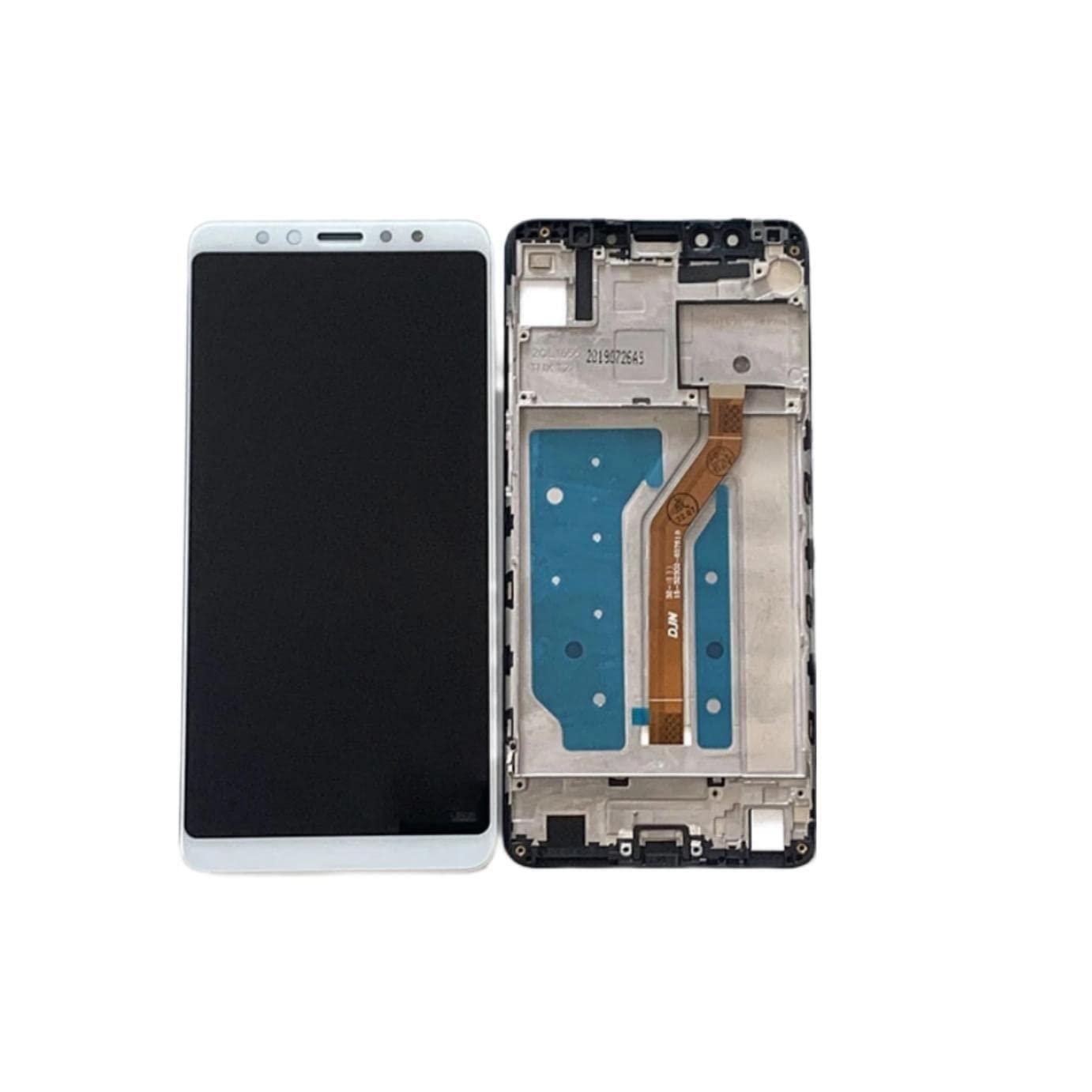 DirectNine Basics SHOWGOOD for Lenovo K5 Pro LCD L38041 Display Screen Touch Panel Digitizer Assembly for Lenovo K 5 Pro LCD Repair Screen (White No Frame)