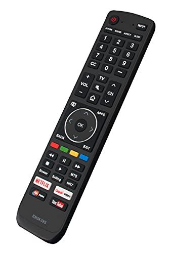 VINABTY EN3K39S Replaced Remote fit for Sharp 4K UHD Smart TV LC-40Q5020U LC-43Q7500U LC-50Q7003U LC-50Q7020U LC-50Q7050U LC-50Q7060U LC-50Q7070U LC-50Q7080U LC-50Q7180U LC-50Q7500U LC-55Q700U LC-55Q7020U