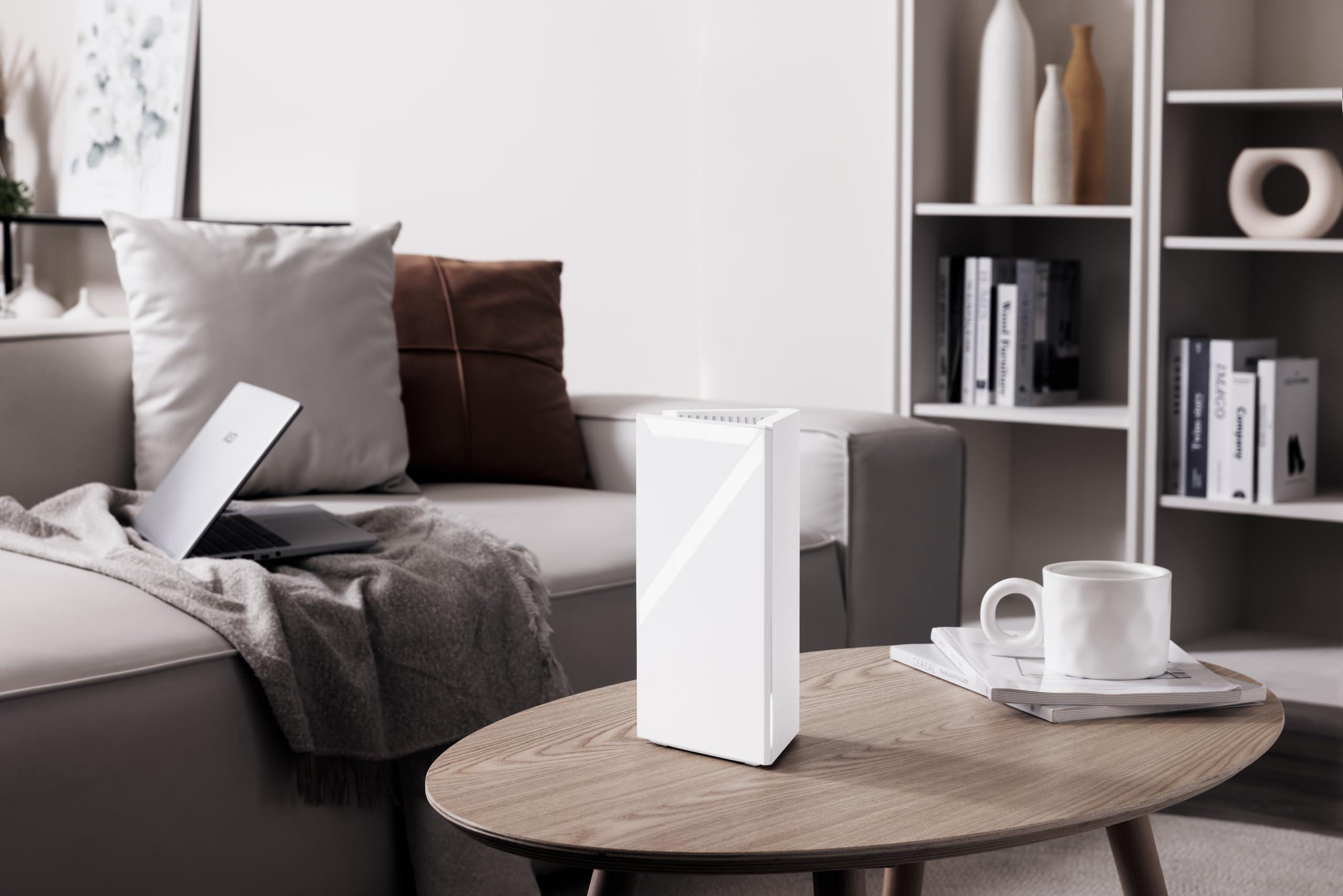 MSI MSI Roamii BE Lite Mesh System - 2 Pack (WiFi 7, BE 5000, Up to 5,800 sq.ft. of Coverage, Supporting 120+ Devices, 2.5Gbps Ethernet Port, MU-MIMO MLO)