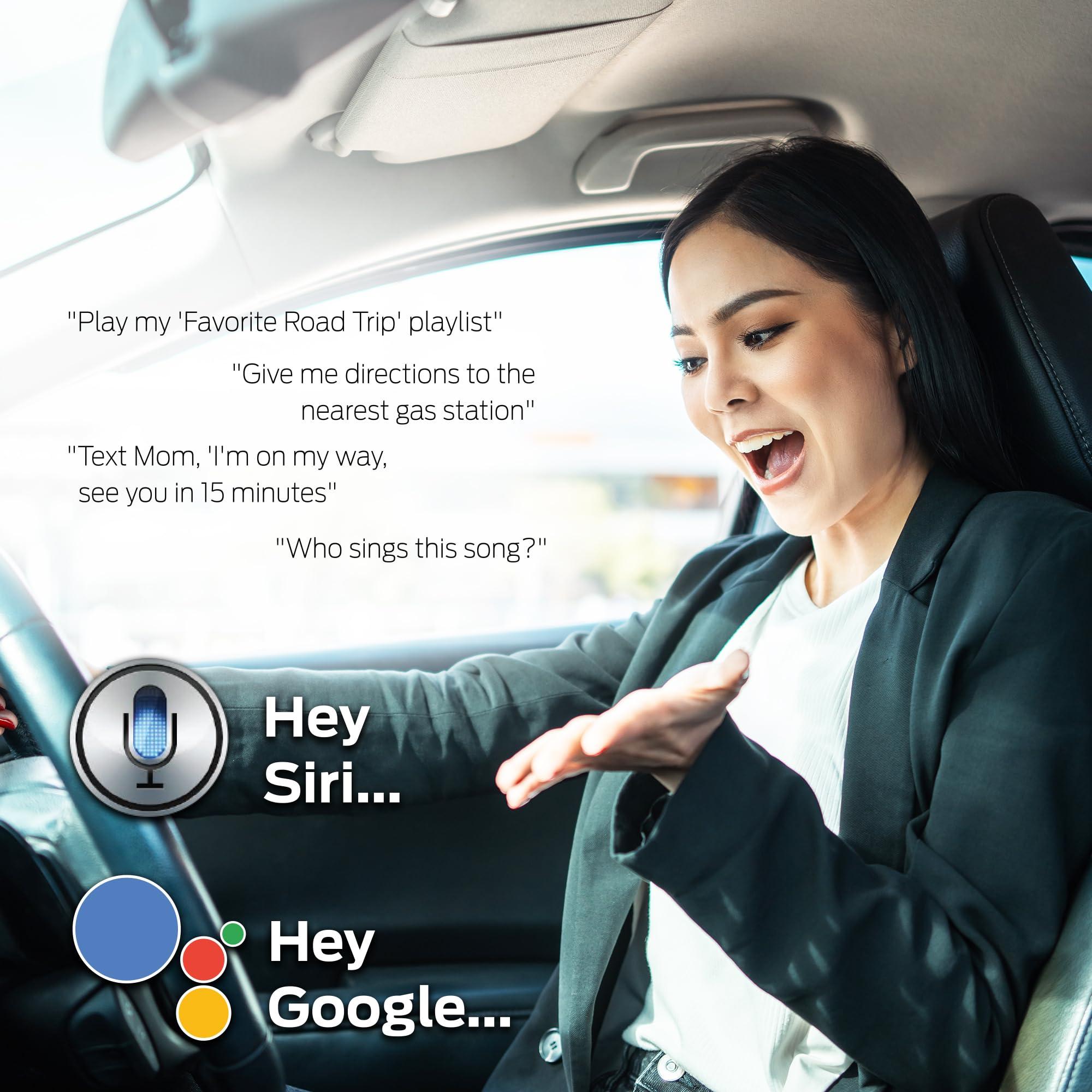 XTREME DIGITAL LIFESTYLE ACCESSORIES Monster Bluetooth FM Transmitter for Car Cigarette Lighter with 20W QC3.0 USB A & USB C PD Charger, Bass Boost Button, Flash Drive Port, Google Voice & Siri Compatible, Hands-Free Calls, Microphone