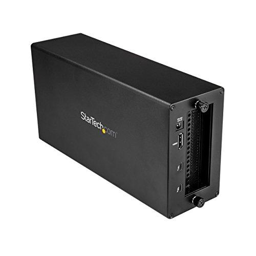 StarTech StarTech Thunderbolt 3 to 10GBe NIC 4 x Open SFP+ Ports External PCIe Enclosure with DisplayPort Monitor Port Thunderbolt 3 to Ethernet Model BNDTB410GSFP