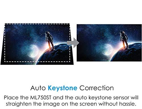 Optoma Optoma ML750ST Ultra-Compact 700 Lumen WXGA Short Throw LED Projector with MHL Enabled HDMI Port