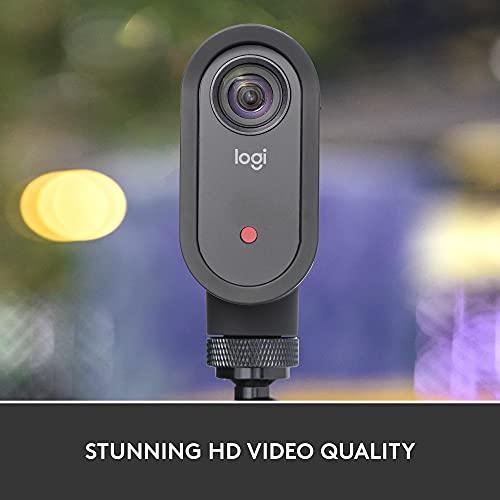 Logitech for Creators Logitech for Creators Mevo Start, Wireless Live Streaming Camera, 1080p HD Video Quality, Intelligent App Control, Stream via LTE or Wi-Fi - Black