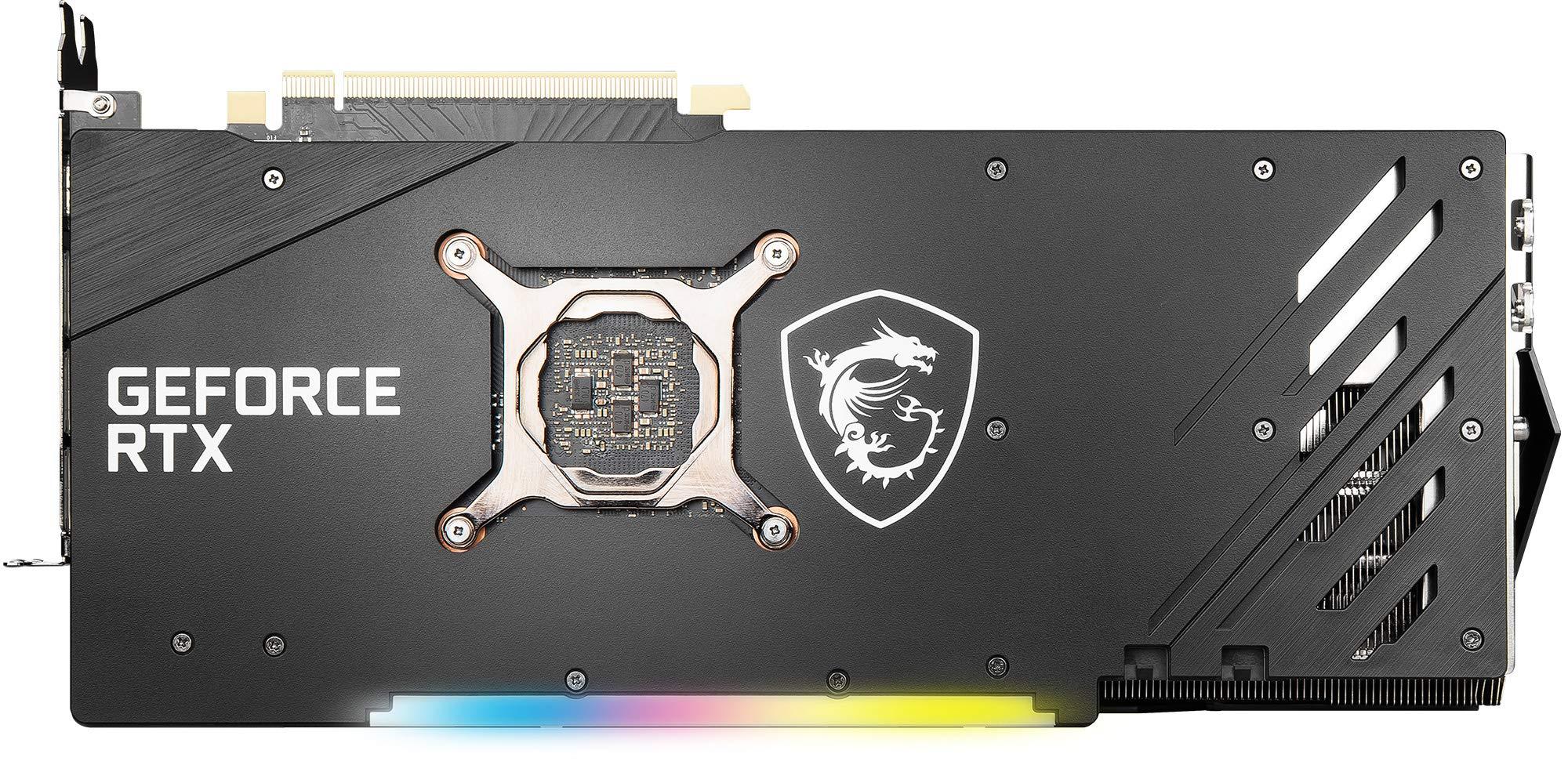 MSI MSI Gaming GeForce RTX 3070 8GB GDRR6 256-Bit HDMI/DP Tri-Frozr 2 TORX Fan 4.0 Ampere Architecture RGB OC Graphics Card (RTX 3070 Gaming X Trio)