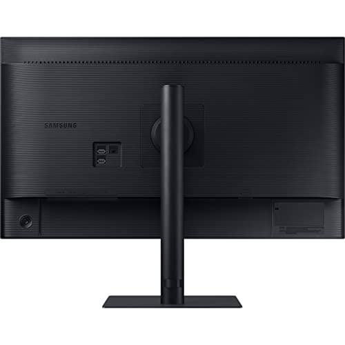 SAMSUNG Samsung TU87F Series 32-Inch Viewfinity 4K UHD Pro Monitor, VA Panel, 60Hz, 5ms, HDR10, sRGB, HDMI, Dual 4K Display, Fully Adjustable Stand, Eye Saver Mode (LF32TU874VNXGO) Dark Blue Gray
