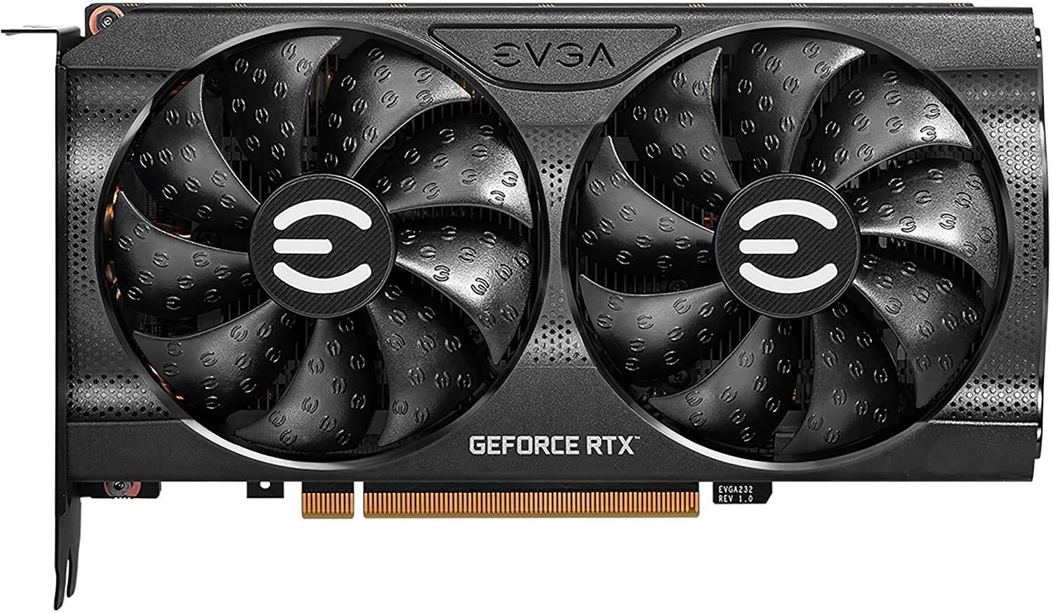 kanai EVGA GeForce RTX 3060 XC Gaming 12GB GDDR6, 12G-P5-3657-KR, Metal Backplate, Dual-Fan W/ HDMI Cable Bundle