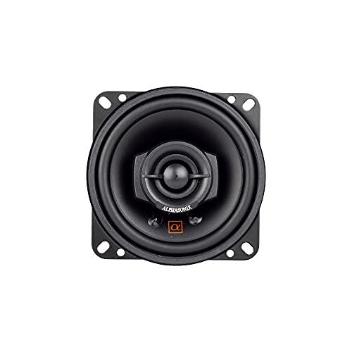 Alphasonik Alphasonik 1 Pair of NS42 Neuron Series 4" (240 Watts Max for The Pair) 120 Watts Max Per Speaker 2-Way Full-Range Car Audio Speaker with PEI Dome Tweeter Polypropylene Cone Grilles Included