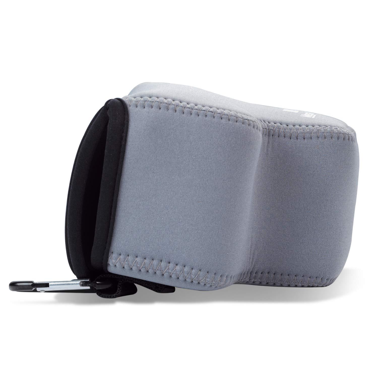 MegaGear MegaGear MG1957 Ultra Light Neoprene Camera Case Compatible with Sony Alpha 7C, A7 C, A7C II, A7C (18-55mm) - Gray