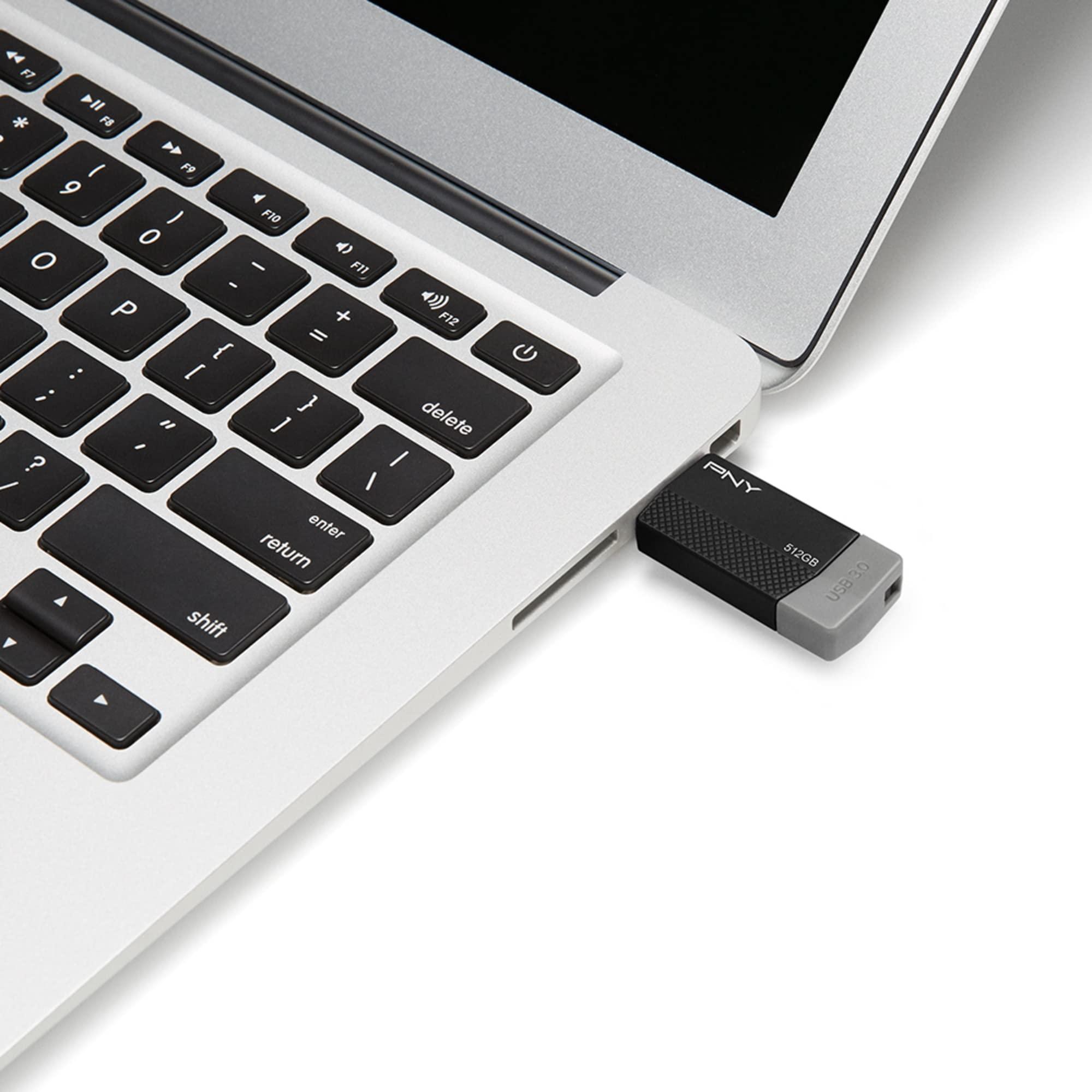 PNY PNY USB 3.0 Flash Drive, 512GB, Black