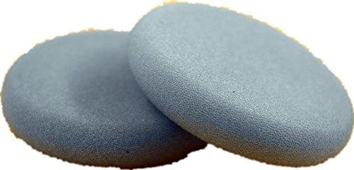 Sqrmekoko Replacement Ear Pad Cushion Earpads for Sennheiser PX100, PX100-II, PX200, PMC150, PMC200, PMC250, PMX100, PMX200, HX50, PXC150, PXC200, PX80, PC130, ATH-ES3, ATH-FW33, PC35 Headphones (Grey Foam)