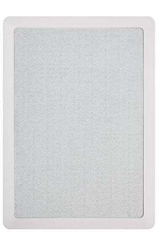 Polk Audio Polk Audio RC85i 2-Way Premium in-Wall 8\" Speakers (Pair) | Perfect for Damp and Humid Indoor/Outdoor Placement (White, Paintable Grille)(Pack of 2)