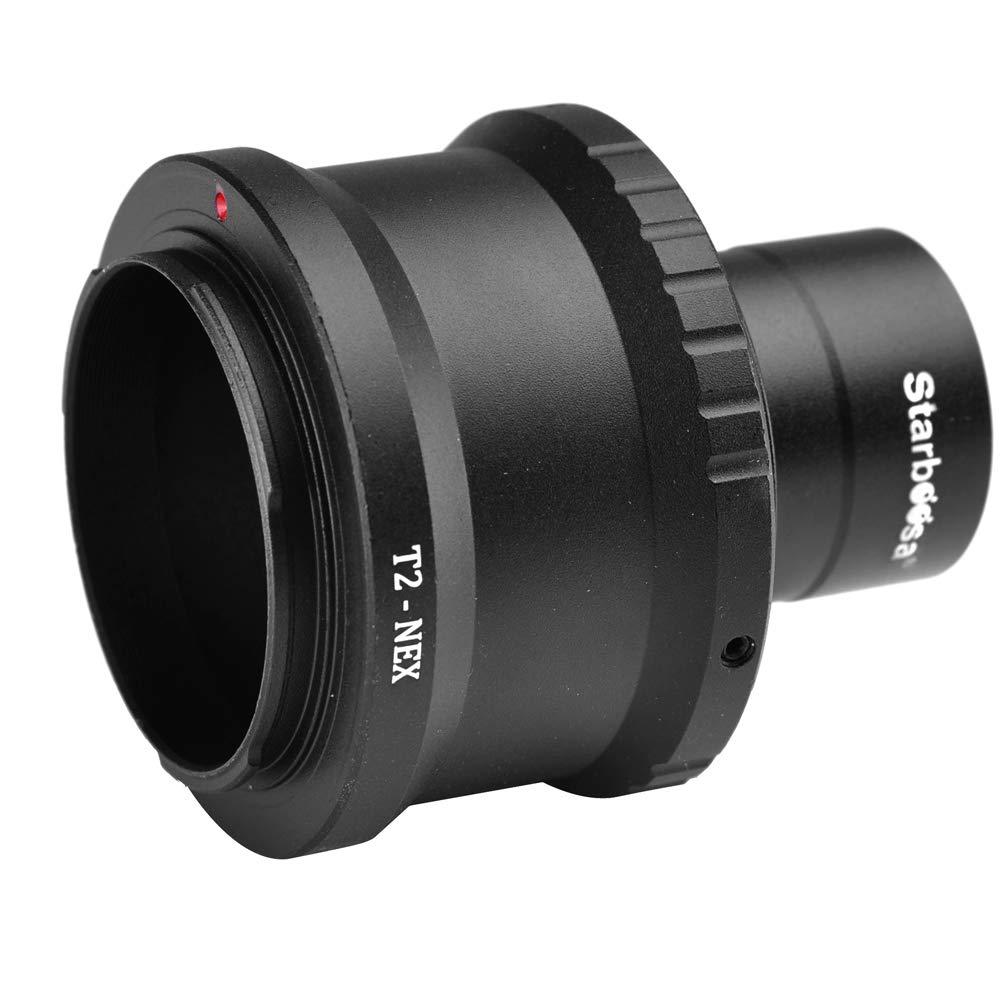 starboosa Starboosa T2-Ring & M42 to 1.25" Telescope T Adapter - For Sony NEX-3, 5, 6, 7, 5R, VG40, A7R II, A6300, A6000 Etc