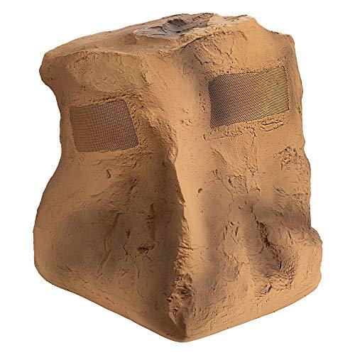 OSD Audio OSD Audio 8" Omni Rock Speaker 360 Degree Sound Outdoor Weather Resistant Single, Brown