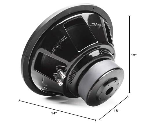Skar Audio (2) Skar Audio Sdr-15 D4 15\" 1200W Max Power Dual 4 Ohm Car Subwoofers, Pair of 2