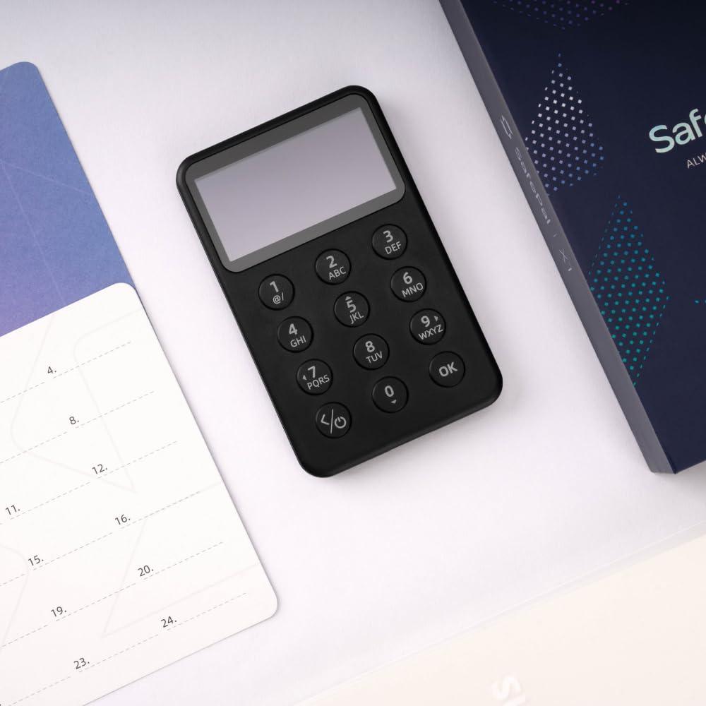 safepal SafePal X1 Cryptocurrency Hardware Wallet, Open-sourced with Bluetooth, Cold Storage for Bitcoin, Ethereum, Solana and More Tokens & NFTs, Secure Private Key, Mnemonic Phrase in Cold Wallet