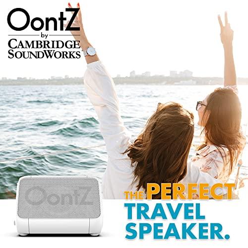 Cambridge Soundworks Cambridge Soundworks OontZ Angle Solo Bluetooth Portable Speaker, Compact Size, Surprisingly Loud Volume & Bass, 100 Foot Wireless Range, IPX5, Perfect Travel Speaker, Bluetooth Speakers (White)
