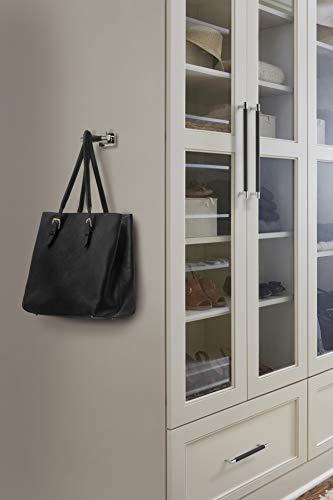 Amerock Amerock | Cabinet Pull | Polished Nickel/Black Bronze | 12-5/8 inch (320 mm) Center to Center | Esquire | 1 Pack | Drawer Pull | Drawer Handle | Cabinet Hardware