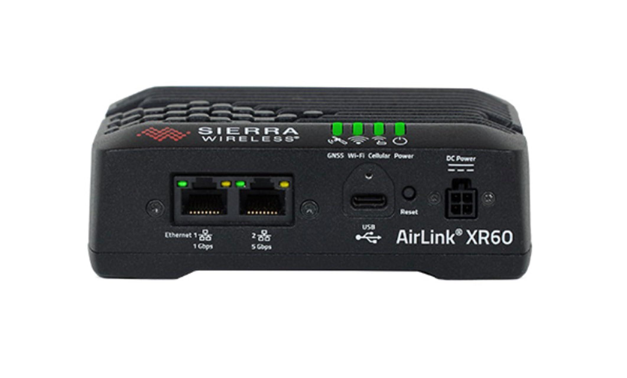 Sierra Wireless Sierra Wireless AirLink XR60 Wi-Fi 6 IEEE 802.11ax 2 SIM Ethernet Modem/Wireless Router