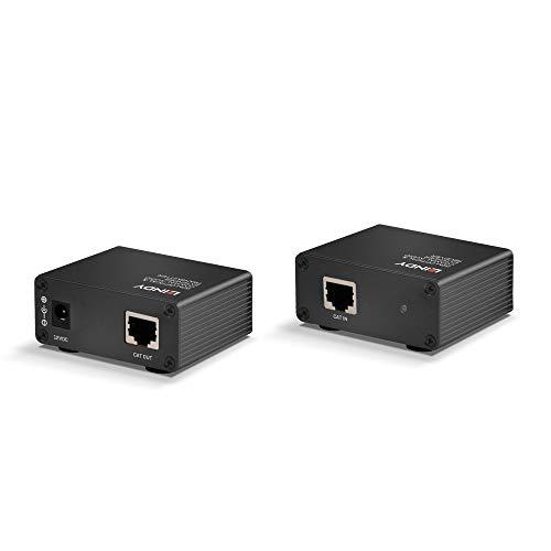 Lindy Lindy 150m Cat.6 TosLink Optical & Coaxial Digital Audio Extender, Stereo & Multi Channel Audio, Dolby Digital & DTS, Supports PoC (Power over Cat Cable), TV, Amplifier, Speaker, Soundbar, AV Receiver