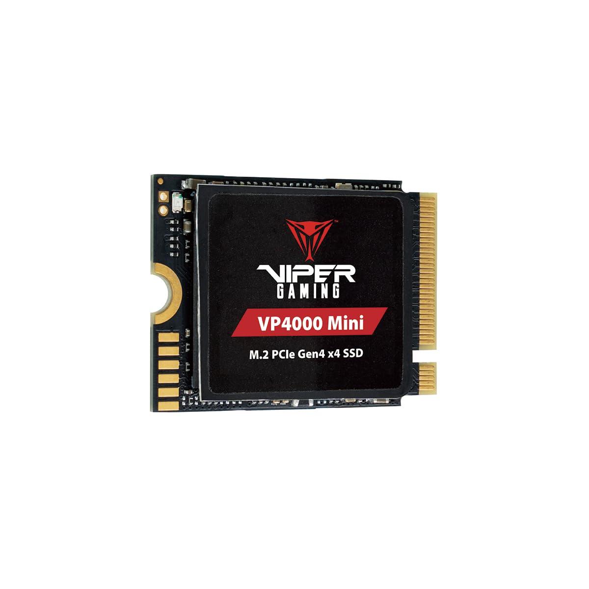 Patriot Memory Patriot Memory Viper VP4000 Mini 1TB M.2 2230 PCIe Gen4 x4 SSD - Solid State Drive - VP4000M1TBM23