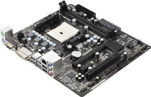 ASRock ASRock Socket FM2/AMD A75 FCH/DDR3/SATA3&USB3.0/A&V&GbE/MicroATX Motherboard FM2A75M-DGS