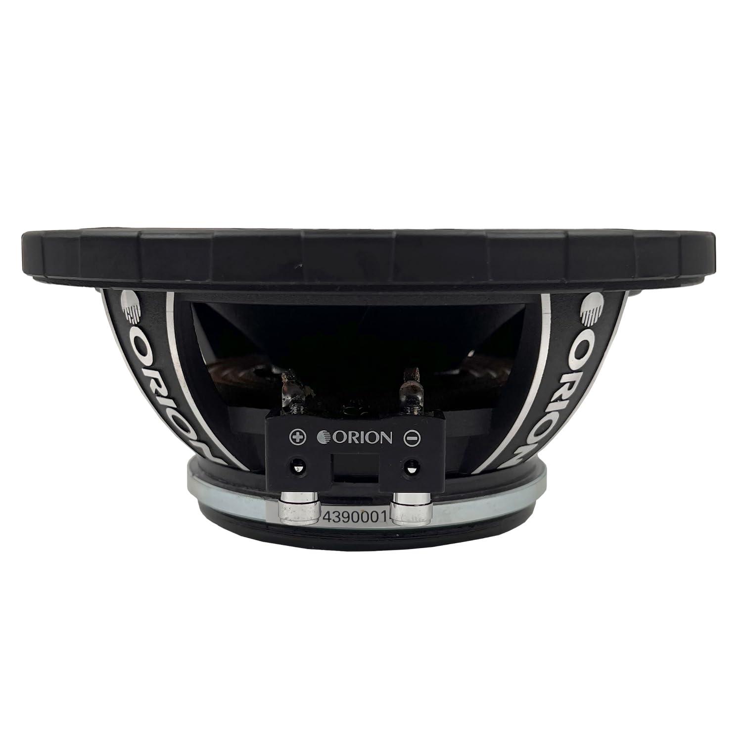 ORION ORION HCCA654NHP HCCA Series 6.5 Ultra Efficient Neodymium Midrange Loudspeakers, 1800W Max Power, 450W RMS, 4 Ohm, 2 Voice Coil - High Output Pro Car Audio Stereo, Premium Quality Speakers (Pair)