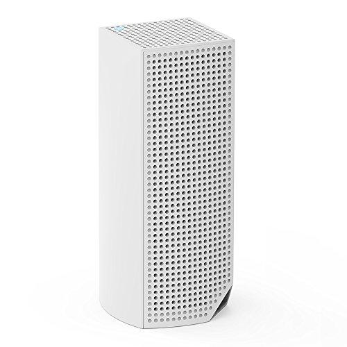Linksys Linksys WHW0301 Velop Intelligent Mesh WiFi System: AC2200 Tri-Band Wi-Fi Router, Wireless Network for Full-Speed Home Coverage (White, 1-Pack)