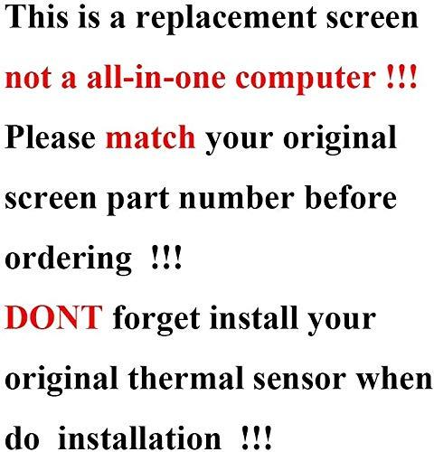 WARWOLFTEAM WARWOLFTEAM Genuine 2K Screen Compatible with iMac 21.5\'\'A1418 LED LCD Display Screen Glass Panel Replacement LM215WF3(SD)(D1) 2012 2013 2014 1920X1080 Version