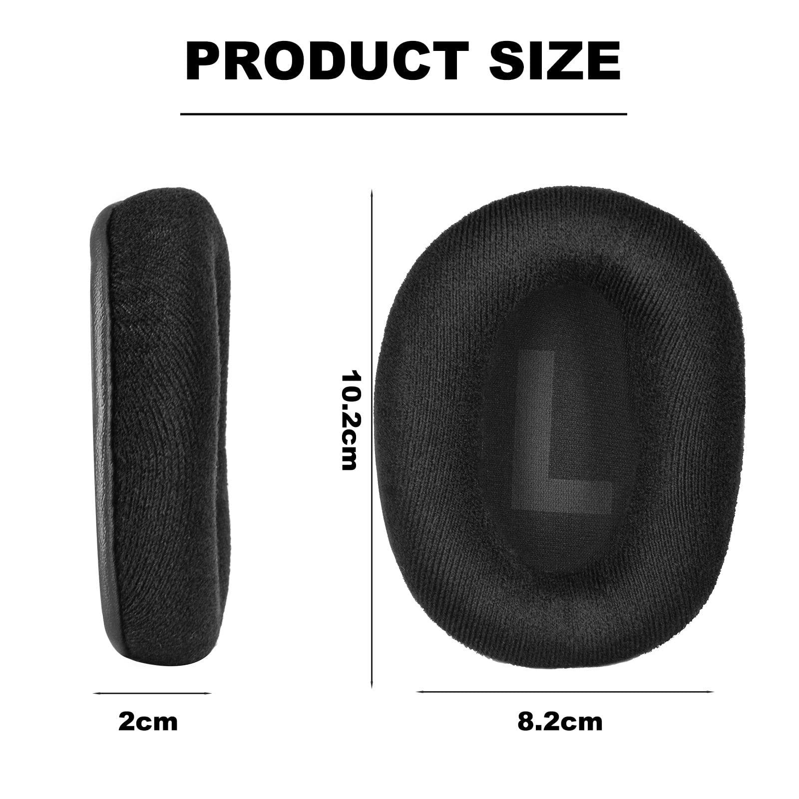 XBERSTAR Replacement Earpads for Logitech G Pro/G Pro X Gaming Headphones-Headphone Ear Pads for Logitech G Pro/G Pro X Gaming Headphones (Flannel)