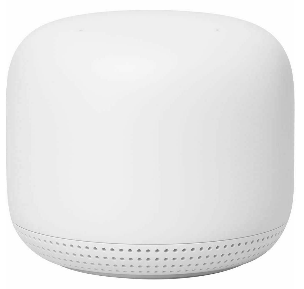 Unknown WiFi Point - Add On Access Point Extender Compatible with Mesh Wi-Fi Routers for Whole Home Coverage with Voice Assistant (Snow)