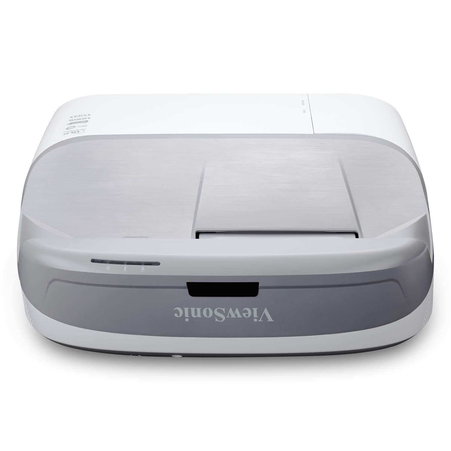 ViewSonic ViewSonic PS700W 3300 Lumens WXGA Ultra Short Throw Projector with Horizontal and Vertical Keystoning with HDMI USB and VGA (Renewed)