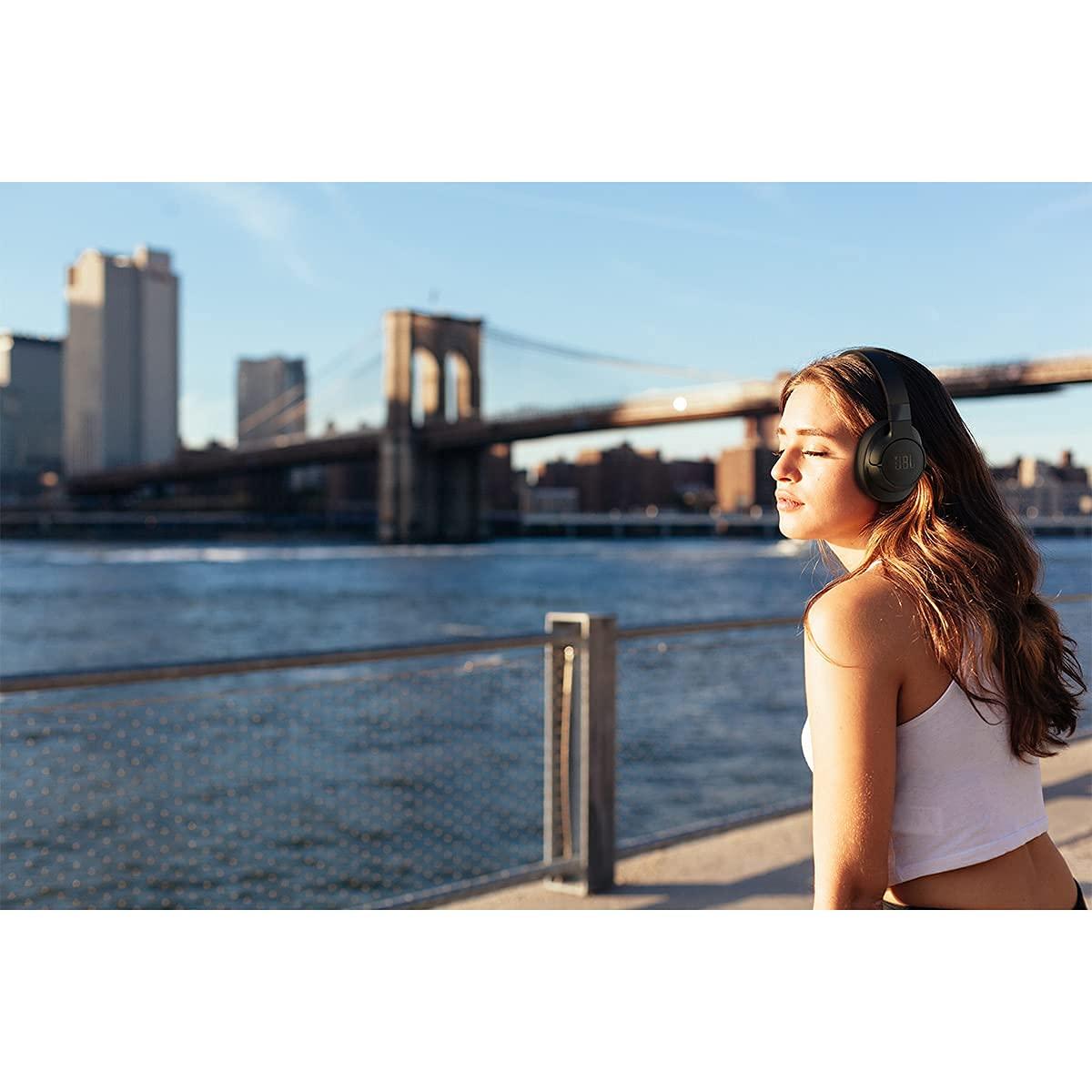 JBL JBL Tune 760NC Wireless Noise Cancelling Over-Ear Bluetooth Headphones - Black (Renewed)